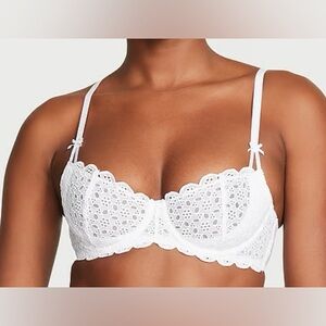 Wicked Unlined Eyelet Lace Victoria’s Secret Bra